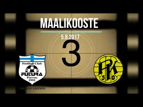 Maalikooste sarjapelistä 5.8.2017 FCFJ Naiset -  PK 50