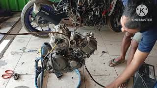 Download lagu Cek sound Yamaha Scorpio V twin 450cc mp3