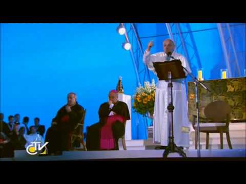 Vigilia JMJ Río 2013 - Un resumen del discurso del Papa Francisco