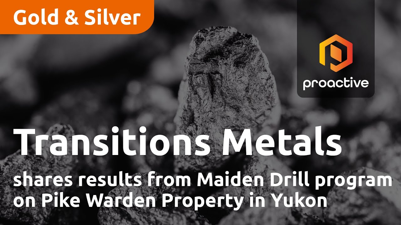 Transitions Metals shares results from Maiden Drill program on Pike Warden Property in Yukon