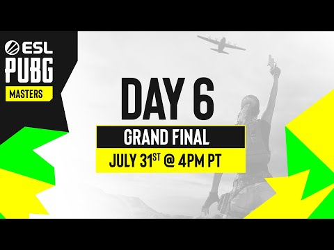 ESL PUBG Masters Phase 2 Grand Final - Day 6