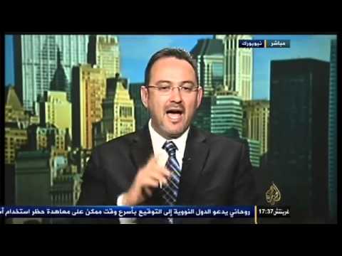 مداخلة السيد خالد الصالح رئيس المكتب الإعلامي للائتلاف الوطني لقوى الثورة والمعارضة السورية على قناة الجزيرة