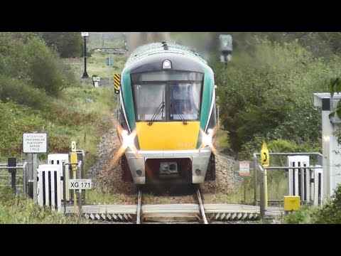 Irish Rail 22000 Class Intercity Train - Rosshill, County Galway