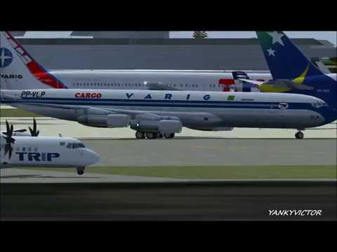 VARIG 707 to Manaus.