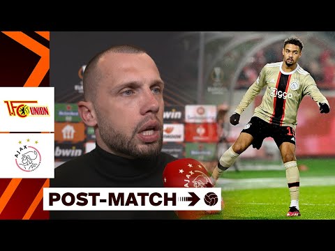 'Deze is frustrerend en doet pijn' 😤 | Reacties Heitinga & Rensch na FC Union Berlin - Ajax