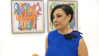 Պատկերներ մետաքսի վրա. լիբանանահայ արվեստագետի ցուցահանդեսը Երևանում