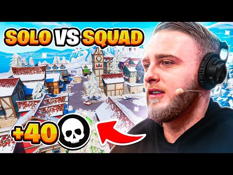 I set my kill record in SOLO SQUAD on CHAPTER 1 SEASON 7! (+40 kills)