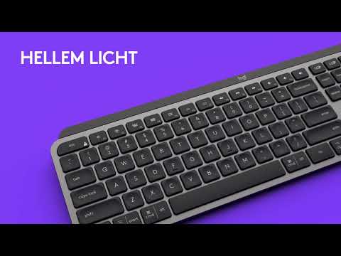 Logitech MX Keys Wireless Tastatur video preview