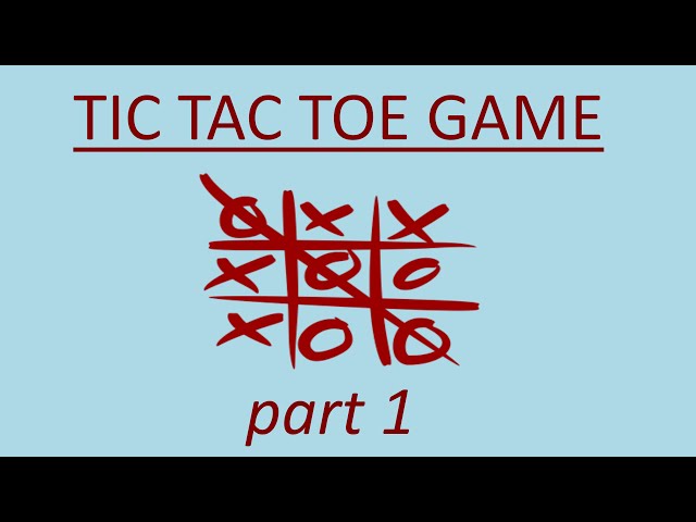 Tic Tac Toe Game Programming Games  Entertainment | PHP Script