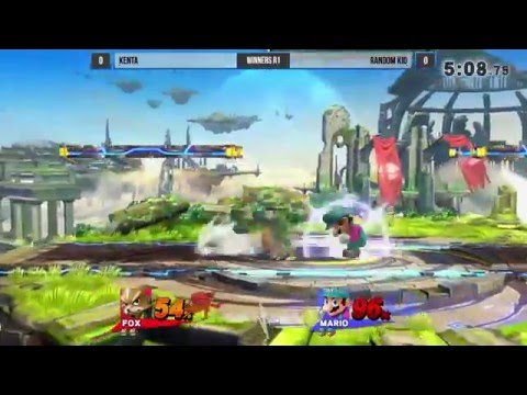 SFW #33: Kenta (Fox) vs Random Kid (Mario/Samus)