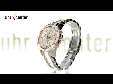 Seiko Damenuhren SNDX54P1 Sportura Ceramic Damen Chronograph