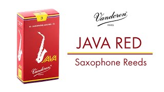 Video thumbnail for JAVA Red Saxophone Reeds - Vandoren by VandorenUSA