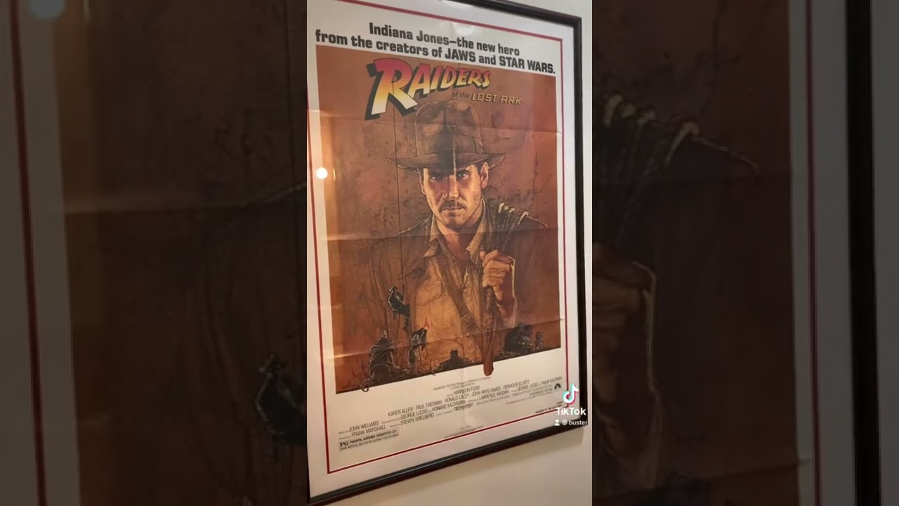 Indiana Jones Original Movie Poster!!! #shorts