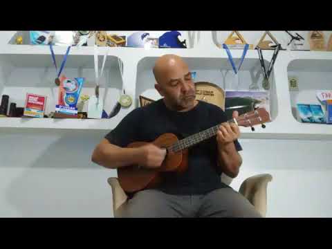 Gugu Sunset Tocando Ukulele - You Know I'm No Good - Amy Winehouse