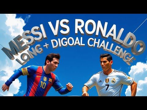 Messi vs. Ronaldo: Ferntor-Challenge#messivscr7#messivsronaldo#messivsmbappe#cr7king#cr7