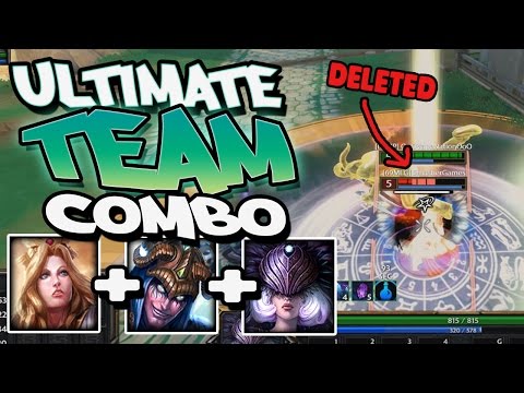 Smite: The Ultimate Cheese 3v3 Team! Athena+Loki+Nox Ultimates!