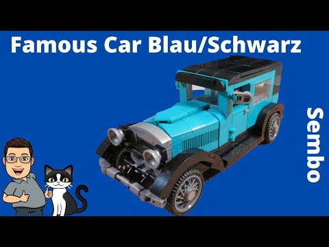 Конструктор Sembo Block «Ретро автомобиль Ford 1930 Model A» 607401 / 330 деталей