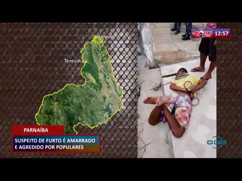 ROTA DO DIA 11 03 20  Suspeito de furto eÌ amarrado e agredido por populares
