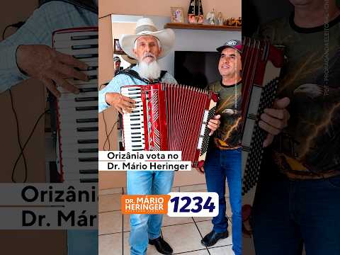 Orizânia vota no Dr. Mário Heringer
