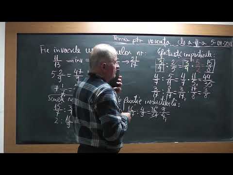 1/2 1665 Clasa 5 Adunari Scaderi Inmultiri Impartiri in Q Introducerea intregului in fractie