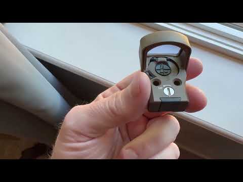 Leupold Delta Point Pro, best red dot sight option for Glocks