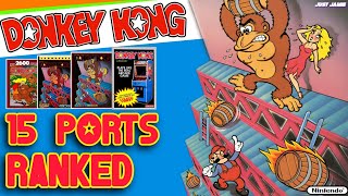 Which Version of Donkey Kong Did I Rank No.1? #donkeykong #nintendo #arcadegames 