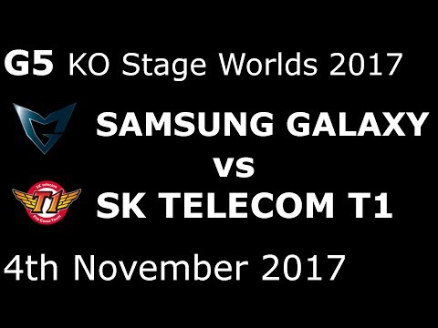 SSG vs SKT Game 5 HIGHLIGHTS 2017 WORLDS FINALS