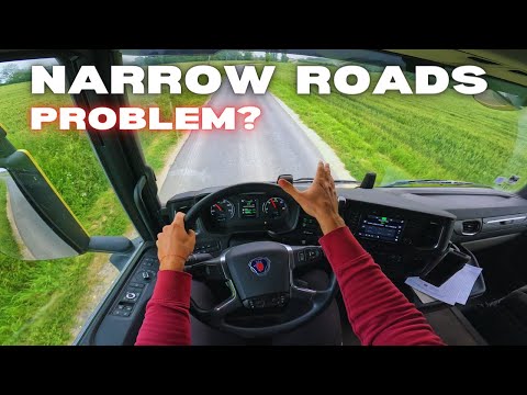 I HAD A CONFUSING SITUATION | 4K POV SCANIA R450 Dump Truck Driving In France