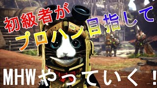【MHW:実況】＃1 初級者のMHW　プロハン目指して頑張る　序章