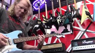 Video thumbnail for 1964 Hagstrom model 1 Bass Demo and Review by ZIMM'S GUITARS
