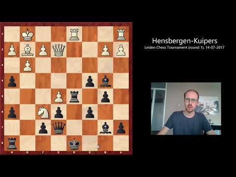 Hensbergen-Kuipers, Leiden Chess Tournament 2017 (round 1)