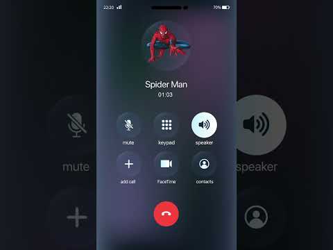 Prank call Spider man - Fake call Spiderman