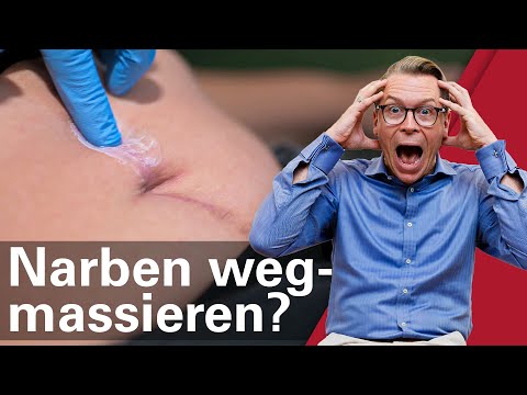 If you massage a scar like this, it will become practically invisible! (Instruction scar massage)