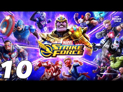 MARVEL STRIKE FORCE Gameplay Walkthrough Part 10 - iOS | ANDROID