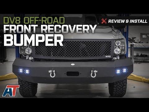 2007-2013 Silverado DV8 Off-Road Front Recovery Bumper Review & Install