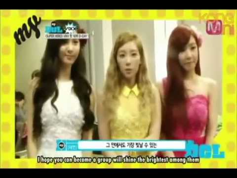 [CUT] Eng Sub SNSD TaeTiSeo & VIXX @ Mnetcountdown backstage