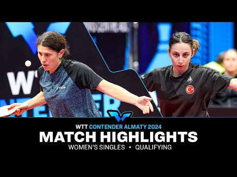 Marina Donner vs Ozge Yilmaz | WS QUAL | WTT Contender Almaty 2024
