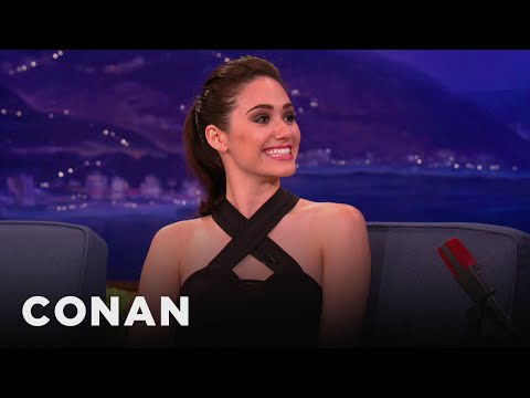Emmy Rossum’s Cat Scammed Her | CONAN on TBS