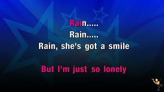 Rain - Dana Glover (KARAOKE)