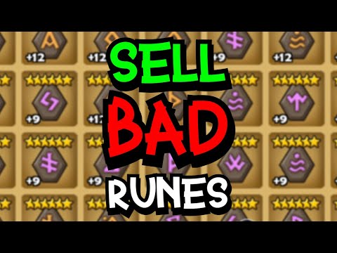 Summoners War Beginner Rune Guide - How to Sell Runes