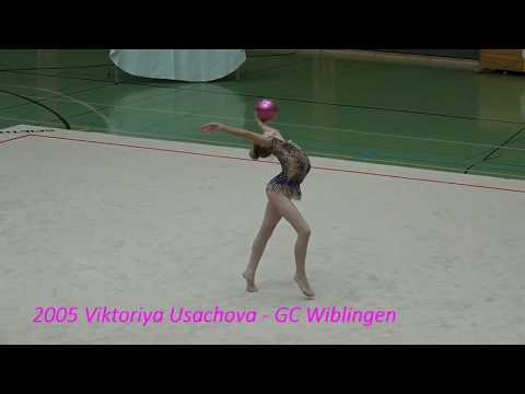 Viktoriya Usachova 2005 - JLK 13 - ball Rhythmic Gymnastics