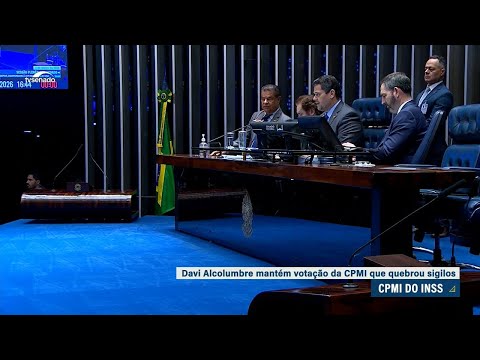 Presidente do Senado mantém decisão da CPMI que quebrou sigilos de filho de Lula