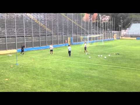 Allenamento Mirko Pigliacelli, 22 luglio 2014