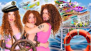 Kalogeras Sisters GO ON THE BIGGEST CRUISE SHIP IN THE WORLD!