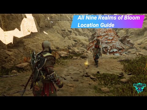 God of War Ragnarok - All flower Locations (Nine Realms in Bloom Favor) The Florist Trophy Guide