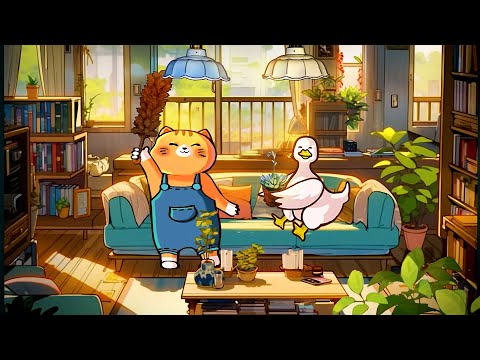 Cleaning The House 🏠 Fall Lofi 2023 🏠 Morning Lofi Vibes To Make Your New Autumn Day Better