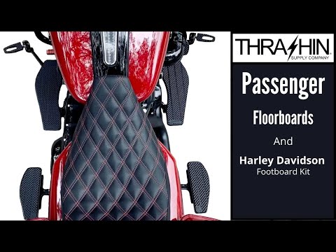 Passenger Floorboards and Harley Davidson Footboard Support Kit Installation