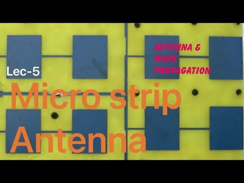 Rectangular Patch Antenna- Theory & Design