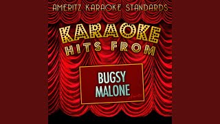So You Wanna Be a Boxer (Karaoke Version)