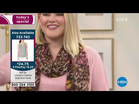 HSN | Living in Yellow Fashions Premiere 03.04.2021 - 01 AM